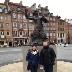 André Pedroso e Fabiola Búrigo viajam pelos frios ares da Europa