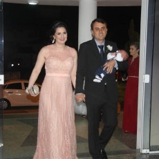 A boda de Fábio Kleveston e Gabriela Marangoni