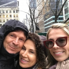Osni Giassi e Eliane em amazing trip por NY