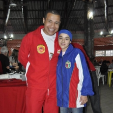 Jovem Araranguaense no Campeonato Panamericano de Karate