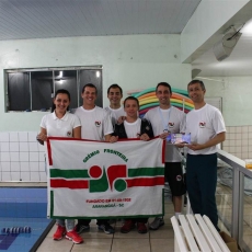 Primeiro lugar para equipe de natação do Grêmio