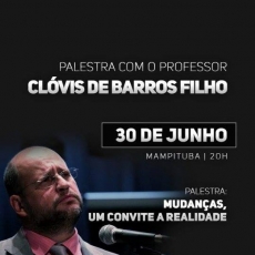 Unesc traz Clóvis de Barros Filho para Criciúma