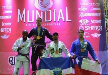Atleta de Araranguá ficou entre os três melhores no Mundial de Jiu-Jitsu