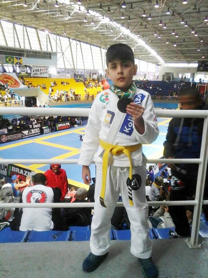 Lázaro Flores de Assunção conquistou a medalha no campeonato nacional em Barueri (SP), na categoria mirim